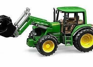 BRUDER 02052 - Trattore John Deere con benna L=385 mm