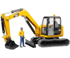 BRUDER 02466 - Mini scavatore CAT con personaggio