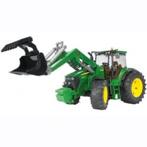 BRUDER 03051 - Trattore John Deere con benna L= 440 mm