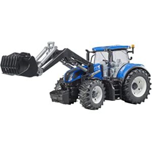 BRUDER 03121 - Trattore New Holland con benna L= 460 mm
