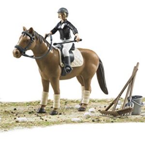 BRUDER 62505 - Cavallerizza con cavallo e accessori