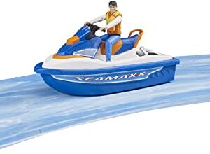 BRUDER 63150 - Moto d'acqua con personaggio