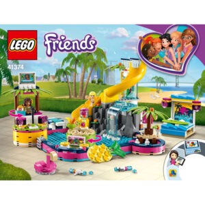 LEGO FRIENDS 41374 - La festa in piscina di Andrea