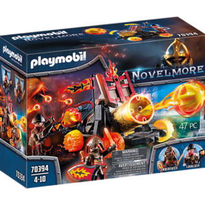 PLAYMOBILE NOVELMORE 70394 - Cannone spara lava di Burnham