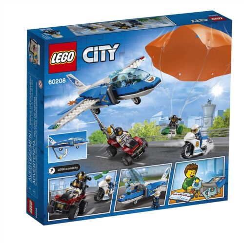 LEGO CITY 60208 - Arresto con il paracadute della polizia aerea