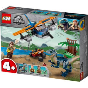 LEGO JURASSIC WORLD 75942 - Velociraptor: salvataggio in biplano