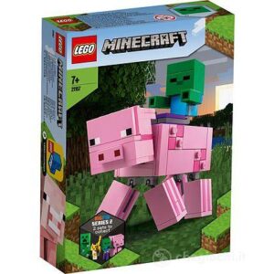 LEGO MINECRAFT 21157 - Maxi-figure maiale e baby zombi