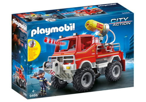 PLAYMOBIL CITY ACTION 9466 - Camion spara acqua dei vigili del fuoco