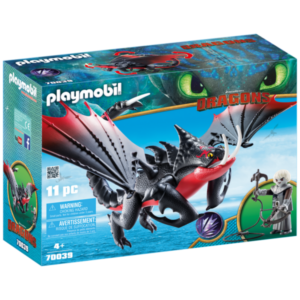 PLAYMOBILE DRAGONS 70039 - Pinzamortale e Grimmel
