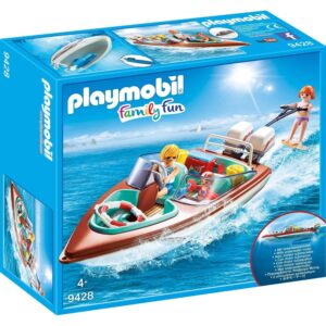 PLAYMOBILE FAMILY FUN 9428 - Motoscafo con sci d'acqua