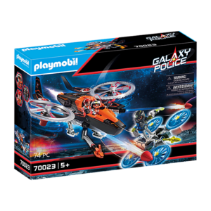 PLAYMOBILE GALAXY POLICE 70023 - Elicottero dei Pirati Spaziali
