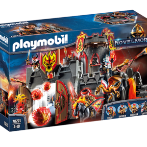 PLAYMOBILE NOVELMORE 70221 - Fortezza dei guerrieri di Burnham