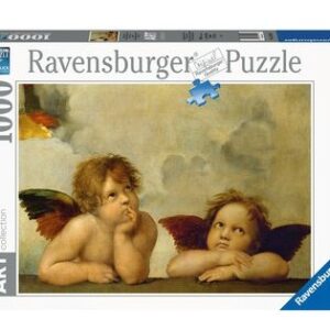 RAVENSBURGER 155446 - Puzzle 1000 PZ PUTTI di Raffaello Sanzio