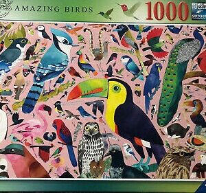 RAVENSBURGER 16769 - Puzzle 1000 PZ Uccelli incredibili
