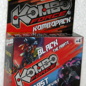 GIOCHI PREZIOSI - Kombo Force - Kombopack - Black the Pirate + Beast the Werewolf