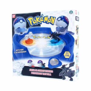 Bandai Giochi Preziosi - Pokémon Arena da Combattimento Personaggi Trottola