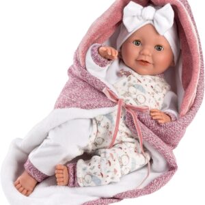 LLORENS 74040 - Bambola Heidi con coperta 42 cm