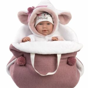 LLORENS 74048 - Bambola Lala con borsa 42 cm