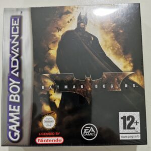 NINTENDO - BATMAN BEGINS , GAME BOY ADAVANCE 2005 (Nuovo in confezione originale sigillata)